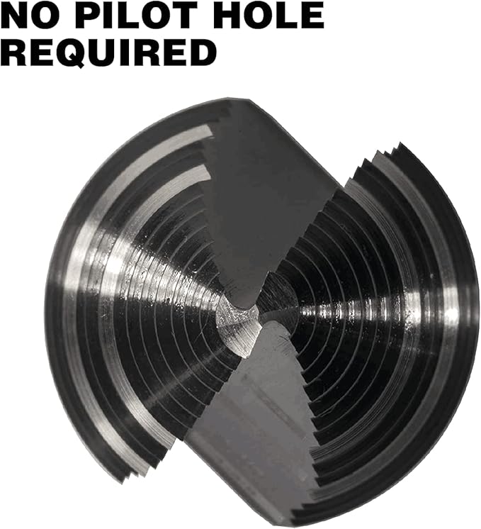 1/4 to 1-3/8 Inch Step Drill Bit Straight Grooved Double Fluted, M2 High Speed Steel Drill bits for Hole Drilling in Stainless Steel, Copper, Aluminum, Wood, Plastic