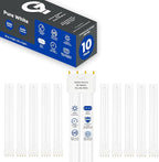 GoodBulb PLL36/850 36W 16.5" Twin Tube Compact Fluorescent Light Bulb 4-pin 2G11 Base 5000K Daylight 2400 Lumen 36000 Hour Long Life Biax Pack of 10