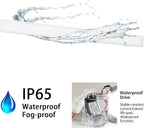 Outdoor Lights 2 Pack,Modern Outdoor Wall Light Fixture Long Strip White LED Wall Sconces IP65 Anti Rust Warm Light 3000K Exterior Wall Mount Lights for Entrance, Hallway, Garage, Porch