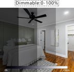 6W LED GU10 Range Hood Light Bulbs, LED Stove Appliance Light Bulb, Kitchen Light Replacement, 50W Halogen Light Bulb Equivalent, White 5000K, 550 Lm, Waterproof IP65, Dimmable, 2 Pack