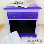 Dixie Belle Paint Company Chalk Finish Furniture Paint - Amethyst (16oz) - Matte Deep Purple Chic Chalk Mineral DIY Furniture Paint