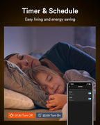 Lumary 3 Inch Smart LED Recessed Light, Color Changing Wafer WiFi Ceiling Downlight, Canless w/J-Box, Compatible with Alexa/Google/Remote-Not Included, 7W 350Lm, 4 Pack