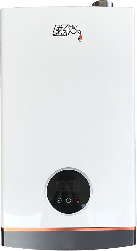 EZ Ultra HE Natural Gas Indoor Condensing Tankless Water Heater - Digital Display - Whole Home