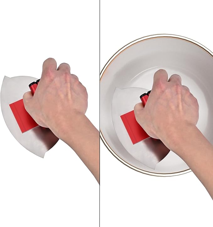 Drywall Skimming Blade Set, Upgraded Thickening 12", 22” & 32" Skimming Blades with Extension Handle,0.5mm&0.4mm Blades, Red