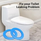 Flush Valve Seal for American Standard and Eljer Toilet, 3 Pack Toilet Parts for 7301111-0070A Upgraded Silicone Material Flush Valve Replacement Kit Gasket Ring for Champion 4 and Eljer Titan 4