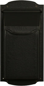 Special Lite Contemporary Vertical Mailbox Wall Mount Mailbox - Black Aluminum Mailbox for Wall Mount - SVC-1002-BLK