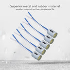 1156 Bulb Socket Part, 10PCS Bulb Sockets LED Turn Light Holder with 3.5in Harness DC 12V Flexible Headlight Conversion