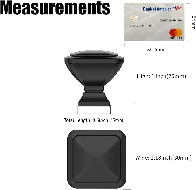 10 Pack Cabinet Knobs Black Kitchen Cabinet Knobs Matte Black Drawer Pulls Dresser Knobs Cupboard Hardware for Cabinets