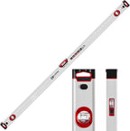 Kapro - 705 Eagle Box Level - OPTIVISION & Plumb Site - Features 2% Gradient, Acrylic Vials, and Wall-Grip - For Masonry and Concrete Jobs - VPA Tested - 72 Inch