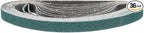 1/2 x 18 Inch Sanding Belt, 36 Pcs 80 Grit Zirconia Knife Sharpener Belts Work Sharpening for Belt Sander Knife Carving Tool Metal Working