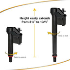 Korky QuietFILL 2X Long Life Toilet Fill Valve - Universal Fits 99% of Toilets - Easy Height Adjust for Fast Install, 528X