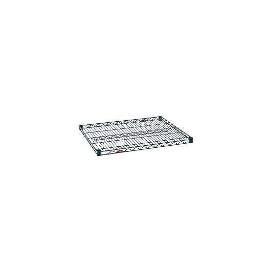 METRO Super Erecta 2430NK3 Industrial Wire Shelf, Metroseal Green Epoxy, 24" x 30"