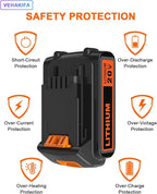 20V LBXR20 Lithiun Battery Compatible with Black and Decker 20v Max Lithiun Battery LB2X4020 LBXR20 LBX20 LBXR20-OPE LBXR2020,Compatible with All Black and Decker 20v Cordless Power Tools