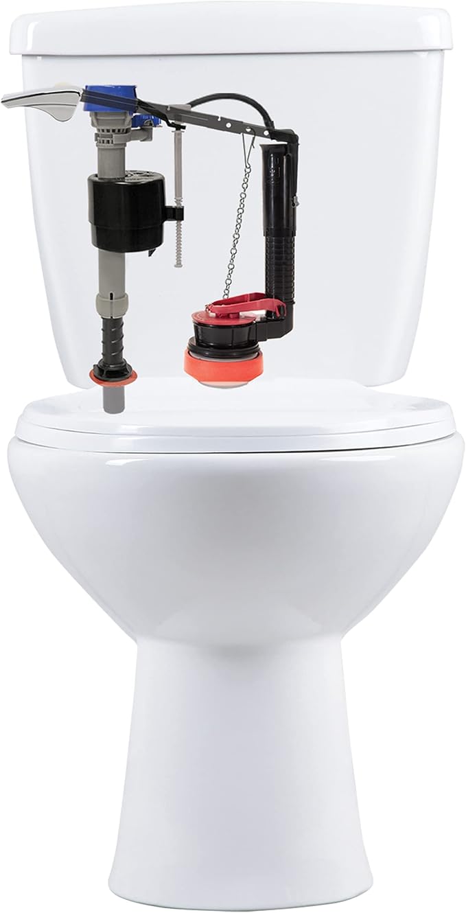Fluidmaster K-400H-021-P8 PerforMAX 2-Inch Everything Toilet Repair Kit, Multicolor