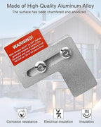 Generator Interlock Kit Fit for Siemens 100 Amp Murray 100 Amp Panel, 1 1/4" Spacing Between Main and Branch Breaker, Main Breaker Interlock Kit