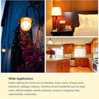 gezee 25W LED Light Bulb, E26 Base LED Lamp, 200 Watt Equivalent, 2500 Lumens, Warm-White 3000K, Non-Dimmable (3-Pack