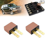 7.5A, Automotive Circuit Breaker, Plug in Mounting, ATC Blade Type Terminal Connection (2 pcs)
