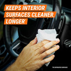 Armor All Ultra Shield + Ceramic Cleaning Wipes by Armor All, Car Interior Cleaner Wipes with Stain-Repelling Technology, 90 Count