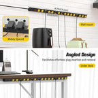 HHSOET 16 Outlet Long Power Strip, 6FT Heavy Duty Power Strip with 4800J Surge Protection, 20a Mountable Wide-Spaced Outlets for Home, Office, Garage & Workshop - ETL Certified