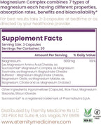 Magnesium Complex – Supports Muscle Function, Bone Health & Relaxation – 90 Capsules