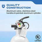 Kidde Fire Extinguisher for Boats, Single-Use 5BC