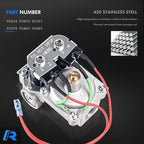 93844 RV Water Heater Gas Control Valve Compatible with Dometic Atwood 6 and 10 Gallon Water Heater GC10A-4E G6A-8E G6A-6E G6A-4E G10-3E GC6AA-10E | Solenoid Gas Valve Replaces# 93870, 93321, 92078