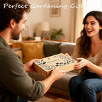 Garden Tool Set 11-Piece Heavy Duty Gardening Hand Tools - Rust-Resistant Stainless Steel with Durable Stylish Garden Tools Organizer Tote Bag | Ideal Gardening Gift for Women & Garden Enthusiasts