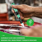 Spoke Torque Wrench, Motorcycle Spoke Wrench with 5.1-6.9mm Wrench Heads, Bike Torque Wrench, Spoke Torque Wrench for Dirt Bike Tool Kit