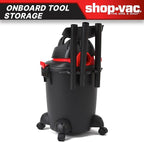 Shop-Vac 5985005 6 Gallon Wet/Dry Vacuum, 3.5 Peak HP, 1.25 Inch Diameter x 7 Foot Hose, 6 Foot Cord, Ideal for Home, Garage, and Workshop Cleaning