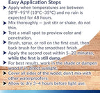 Seal-Once Nano+Poly Penetrating Wood Sealer with Polyurethane - Premium Waterproof Sealant -2 Gallon & Bronze Cedar