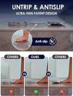 Solar Dock Lights, Super Bright Disc LED Outdoor Waterproof, Anti-Slip & Anti-Trip Flat Low Profile for Marine, Deck, Ground, Pool, Pier, Pathway, Step (Warm White, 12Pack)