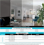 LUXRITE 4 Inch Ultra Thin LED Recessed Light with J-Box, 10W, 5 Color Options 2700K | 3000K | 3500K | 4000K | 5000K, Dimmable Wafer Lights, 750 Lumens, Black Trim, Energy Star, IC Rated (4 Pack)