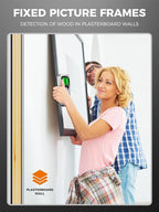 Mecurate Sliver Stud Finder Wall Scanner Sensor - 5 in 1 Electronic Stud with LCD Display & Audio Alarm for Wood AC Live Wire Metal