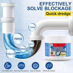 BELL BIRD Drain Opener,Powerful Unclogging,Crystal lye, Sodium hydroxide, Unclog drains, Bathroom sinks, Kitchen sinks, Shower pipes (3 PSC, Gram, 780)