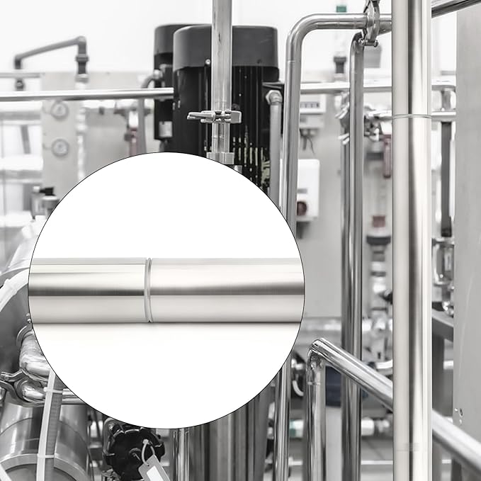 TAISHER 1PCS 304 Stainless Steel Pipe Fittings, 1" NPT Male Threaded, 10" Length Weld Nipple Cast Pipe