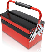Mini Toolbox, Tool Box Organizer with Steel, Cantilever for Workshop, Garage, Warehouse