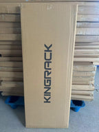 KINGRACK Aluminium 3 Step Ladder, Lightweight Step Stool with Non-Slip Pedals, Handrail, 330 LBS Foldable Step Ladder for Kitchen, Garage, Home, Space Saving, Sturdy and Portable, Silver