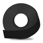 GSCIT Club Black Melamine Edge Banding, 2 inch x 50ft Edge Banding with Hot Melt Adhesive Pre-glued Cabinet Edge Banding Flexible Black Veneer Edging for Plywood