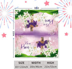 Easter Mailbox Cover - Magnetic Standard Size Cross Religious 'He is Risen' Post Cover - Spring Lilies Floral Waterproof Mailbox Decor for Garden Yard Home - 21x18 Inch