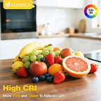 4 Inch 6 Pack Black Gimbal LED Recessed Lighting, 360°&90°Adjustable Eyeball Directional Wafer Light,Downlight, Dimmable, 12W 1100LM CRI90+, 2700K 3000K 3500K 4000K 5000K 5CCT, ETL&FCC