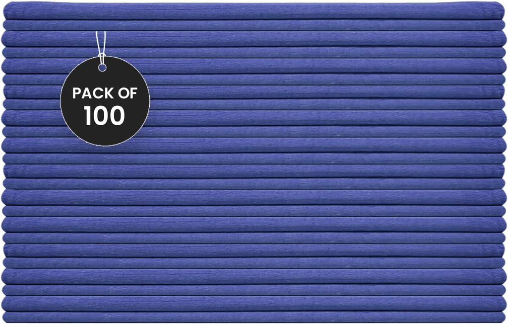 Shop Towels (Blue, 100-Pack) - Bulk Cleaning Towel in a Bag, Mechanic Cotton Wipes for Car Maintenance, Auto Mechanics & Garage, Wipe Grease & Oil, Machine Wash & Reusable