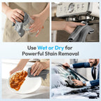 Microfiber Cloth Cleaning Towels (Grey)