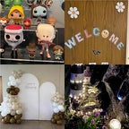 Double Sided Adhesive Putty with Pull Tabs, 100 Clear Dots 0.31''x0.51'' Removable Sticky Tack, Waterproof Poster Putty Glue Dot for Party Decoration Picture