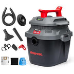Shop-Vac 2.5 Gallon 2.0 Peak HP Wet Dry Vacuum with Blower, Wall-Mounted Portable Shopvac with 10 Feet Cord, 1.25 Inch x 4 Feet Hose, Small Vacuum Cleaner Ideal for Garage, Workshop & Home, 5430095