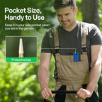 VIVOSUN 3-Pack 6.5 Inch Gardening Scissors Hand Pruner Pruning Shear with Titanium Coated Curved Precision Blades