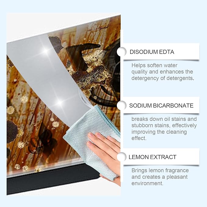 Greasy Dirt Clean Spray, Degreaser Cleaner Heavy Duty, Kitchen Cleaner, All Purpose Stain Removal Cleaners, Oven And Grill Cleaners Clean Up Kitchen Oil Stains(3, pcs-120ml)