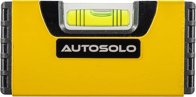 Large Magnetic Torpedo Level – Oversized Horizontal Bubble Vial for Easy Reading – Durable Aluminum Frame with Strong Magnet Base – Precision Leveling Tool for Automotive, Carpentry & DIY