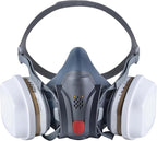 Parcil Distribution Full Face Respirator Mask with Filters – Durable Full Face Respirator Gas Mask, Bayonet Filter Compatible