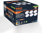 HALO HLB Recessed Lighting 6 Inch LED Canless, Ceiling and Shower Light, Dimmable w/Selectable Lumens and Color Temperatures 6-Pack - HLB6LSFS5-6PK