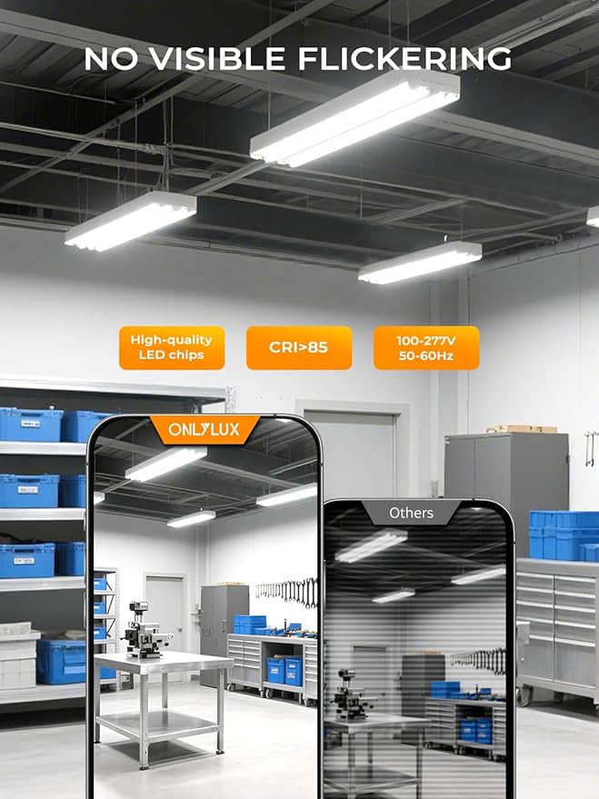 24-Pack T8 LED Bulbs 4 Foot, 28W 4200LM, 5000K Daylight Super Bright, Ballast Bypass G13 Base Type B Dual-End Powered, f32t8 f40t12 led Replacement 4ft